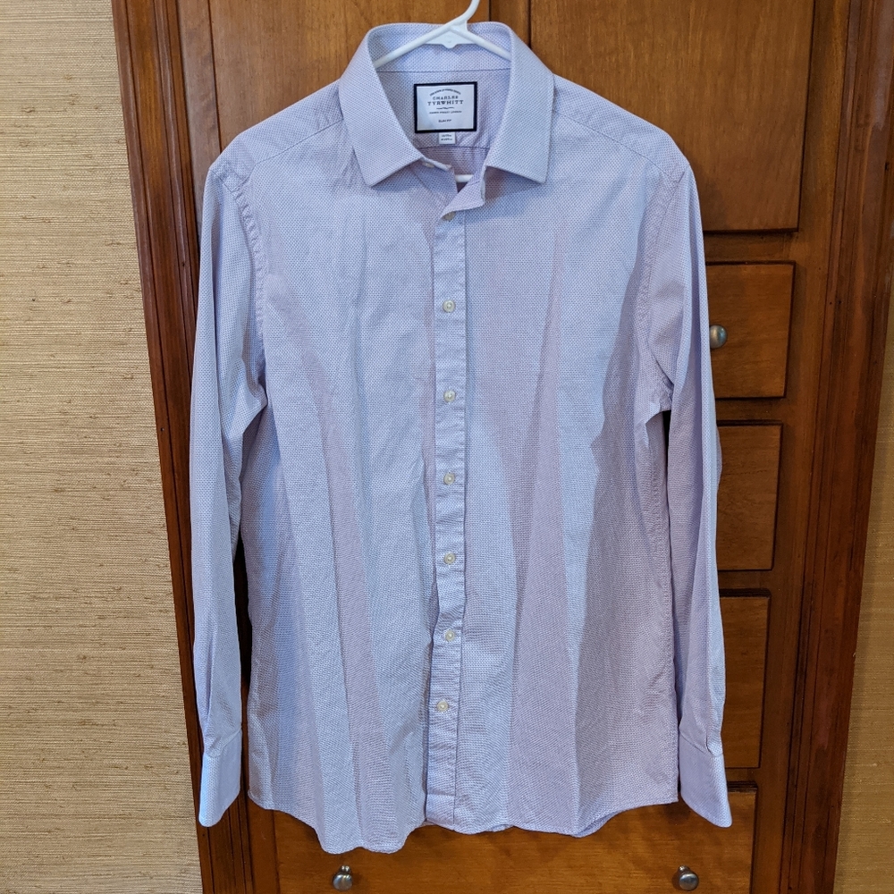 EEUC Charles Tyrwhitt Egyptian Cotton Cube Weave